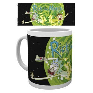 Hrnek Rick And Morty - Logo