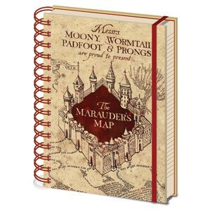 Zápisník Harry Potter - The Marauders Map