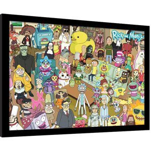 Obraz na zeď - Rick and Morty - Total Rickall
