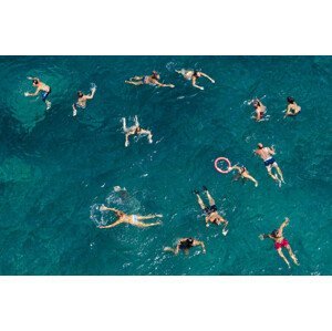 Umělecká fotografie Swimmers, Carlo	Tonti, (40 x 26.7 cm)