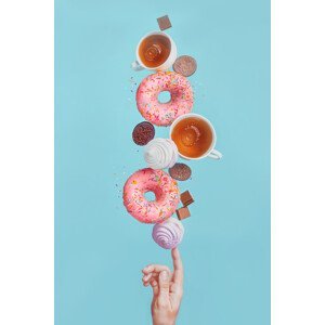 Umělecká fotografie Weekend donuts, Dina Belenko, (26.7 x 40 cm)