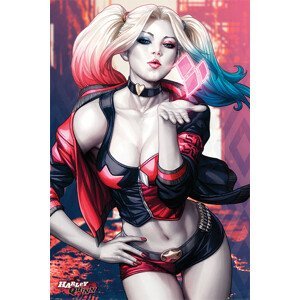 Plakát, Obraz - Batman - Harley Quinn Kiss, (61 x 91.5 cm)