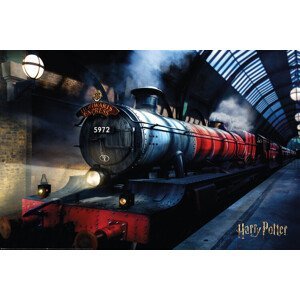 Plakát, Obraz - Harry Potter - Bradavický expres, (91.5 x 61 cm)