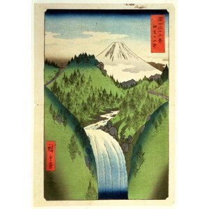 Ando or Utagawa Hiroshige - Obrazová reprodukce Fuji, (26.7 x 40 cm)