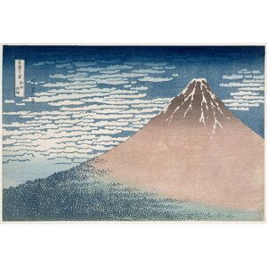 Katsushika Hokusai - Obrazová reprodukce South Wind, Clear Dawn,, (40 x 26.7 cm)