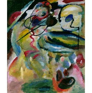 Wassily Kandinsky - Obrazová reprodukce Abstract Composition, 1911, (35 x 40 cm)