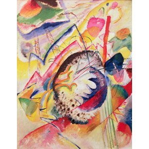 Wassily Kandinsky - Obrazová reprodukce Large Study, 1914, (30 x 40 cm)