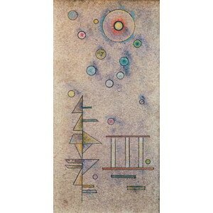 Wassily Kandinsky - Obrazová reprodukce Scarcely, 1930, (20 x 40 cm)