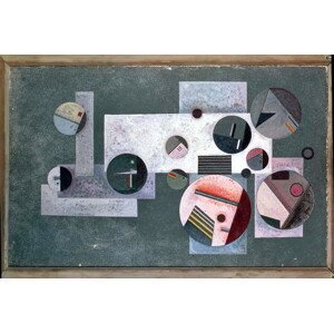 Wassily Kandinsky - Obrazová reprodukce Closed Circles, 1933, (40 x 26.7 cm)