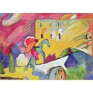 Wassily Kandinsky - Obrazová reprodukce Improvisation III, 1909, (40 x 30 cm)