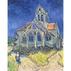 Vincent van Gogh - Obrazová reprodukce The Church at Auvers-sur-Oise, 1890, (30 x 40 cm)