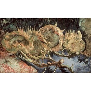 Vincent van Gogh - Obrazová reprodukce Four Withered Sunflowers, 1887, (40 x 24.6 cm)