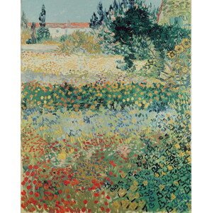 Vincent van Gogh - Obrazová reprodukce Garden in Bloom, Arles, July 1888, (30 x 40 cm)