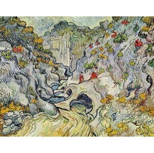 Vincent van Gogh - Obrazová reprodukce The ravine of the Peyroulets, 1889, (40 x 30 cm)