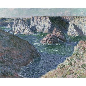 Claude Monet - Obrazová reprodukce The Rocks of Belle Ile, 1886, (40 x 35 cm)