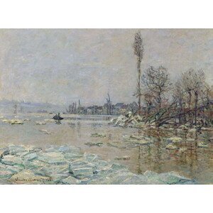 Claude Monet - Obrazová reprodukce Breakup of Ice, 1880, (40 x 30 cm)