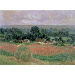 Claude Monet - Obrazová reprodukce Haystack at Giverny, 1886, (40 x 30 cm)