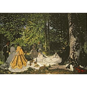 Claude Monet - Obrazová reprodukce Luncheon on the Grass, 1865-66, (40 x 30 cm)