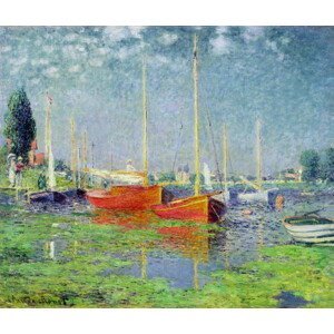Claude Monet - Obrazová reprodukce Argenteuil, c.1872-5, (40 x 35 cm)
