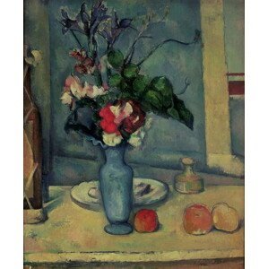 Paul Cezanne - Obrazová reprodukce The Blue Vase, 1889-90, (35 x 40 cm)