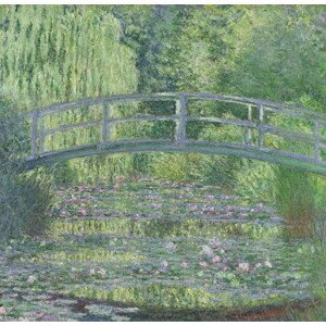 Claude Monet - Obrazová reprodukce The Waterlily Pond: Green Harmony, 1899, (40 x 40 cm)