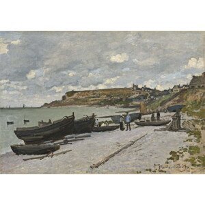 Claude Monet - Obrazová reprodukce Sainte-Adresse, 1867, (40 x 26.7 cm)