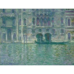 Claude Monet - Obrazová reprodukce Palazzo da Mula, Venice, 1908, (40 x 30 cm)
