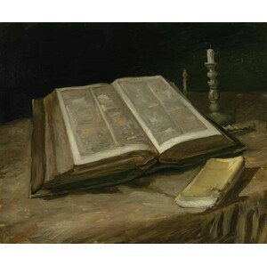 Vincent van Gogh - Obrazová reprodukce Still Life with Bible, 1885, (40 x 35 cm)