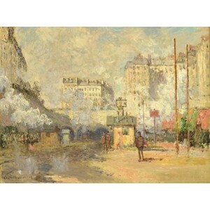 Claude Monet - Obrazová reprodukce Gare Saint Lazare, 1877, (40 x 30 cm)