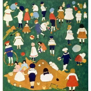 Kazimir Severinovich Malevich - Obrazová reprodukce Children, 1908, (40 x 40 cm)