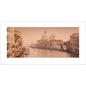 Umělecký tisk Rod Edwards - Canal Grande, Venice, (100 x 50 cm)