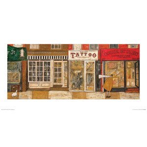 Umělecký tisk Sam Toft - On a Street Where You Live, (100 x 50 cm)