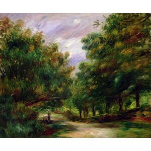 Pierre Auguste Renoir - Obrazová reprodukce The road near Cagnes, 1905, (40 x 35 cm)