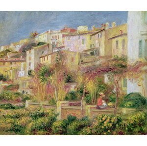 Pierre Auguste Renoir - Obrazová reprodukce Terrace in Cagnes, 1905, (40 x 35 cm)