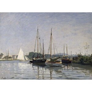 Claude Monet - Obrazová reprodukce Pleasure Boats, Argenteuil, c.1872-3, (40 x 30 cm)