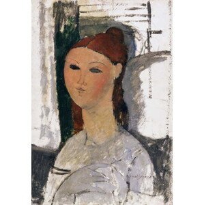 Amedeo Modigliani - Obrazová reprodukce Young Woman, Seated, c.1915, (26.7 x 40 cm)