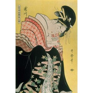 Kitagawa Utamaro - Obrazová reprodukce Takigawa from the Tea-House, Ogi, (26.7 x 40 cm)