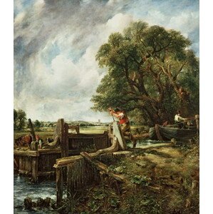 John Constable - Obrazová reprodukce The Lock, 1824, (35 x 40 cm)