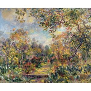 Pierre Auguste Renoir - Obrazová reprodukce Landscape at Beaulieu, c.1893, (40 x 35 cm)