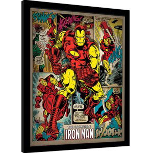 Obraz na zeď - Iron Man - Retro