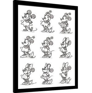 Obraz na zeď - Minnie Mouse - Sketched - Multi