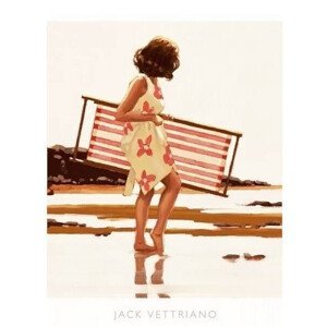 Umělecký tisk Jack Vettriano - Sweet Bird Of Youth Study, (40 x 50 cm)
