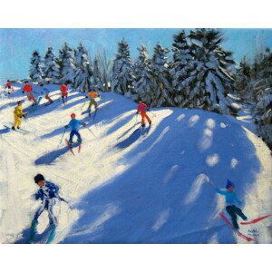 Andrew Macara - Obrazová reprodukce La Plagne, (40 x 30 cm)