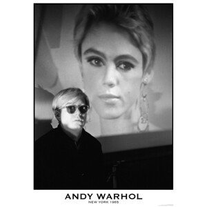 Plakát, Obraz - Andy Warhol - New York 1965, (59.4 x 84 cm)