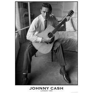 Plakát, Obraz - Johnny Cash - London 1959, (59.4 x 84 cm)