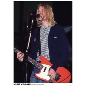 Plakát, Obraz - Kurt Cobain / Nirvana - New York Coliseum 1993, (59.4 x 84 cm)