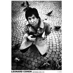 Plakát, Obraz - Leonard Cohen - Amsterdam ’72, (59.4 x 84 cm)