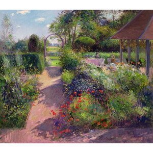 Timothy Easton - Obrazová reprodukce Morning Break in the Garden, 1994, (40 x 35 cm)
