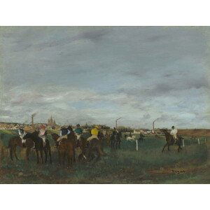 Edgar Degas - Obrazová reprodukce The Races, 1871-2, (40 x 30 cm)