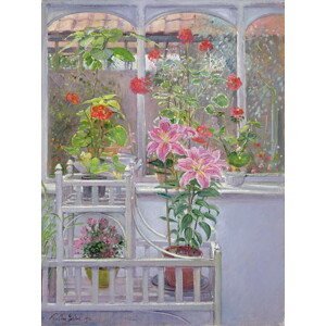 Timothy Easton - Obrazová reprodukce Through the Conservatory Window, 1992, (30 x 40 cm)